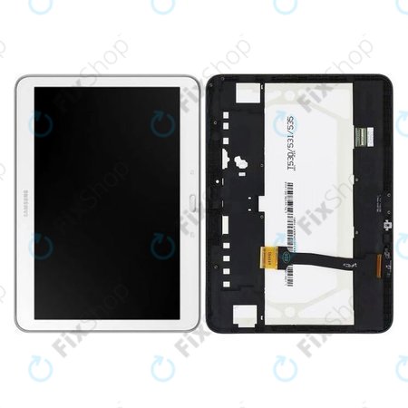 Samsung Galaxy Tab 4 10.1 T530 - Écran LCD + Ecran Tactile + Cadre (Blanc) - GH97-15849B Genuine Service Pack