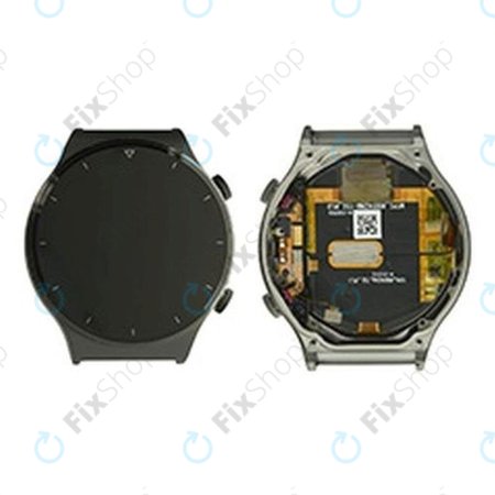 Huawei Watch GT 2 Pro Vidar-B19 - Écran LCD + Écran tactile + Cadre (Night Black) - 02353VUA Genuine Service Pack