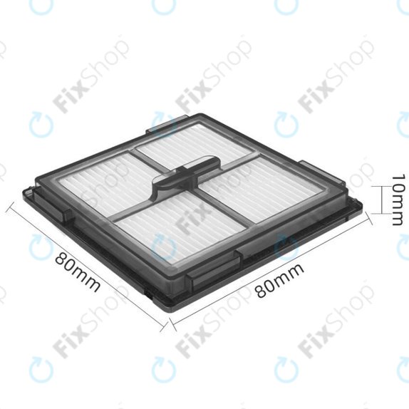 Filtre HEPA, 2 pièces pour Roborock Q10 VF, Q10 VF+, Q10 V, Q10 V+, Q10 S5, Q10 S5+