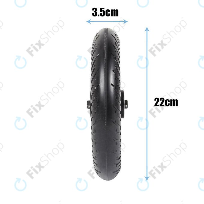 Kugoo S1, S1 Pro, S2, S3 - Roue arrière + pneu