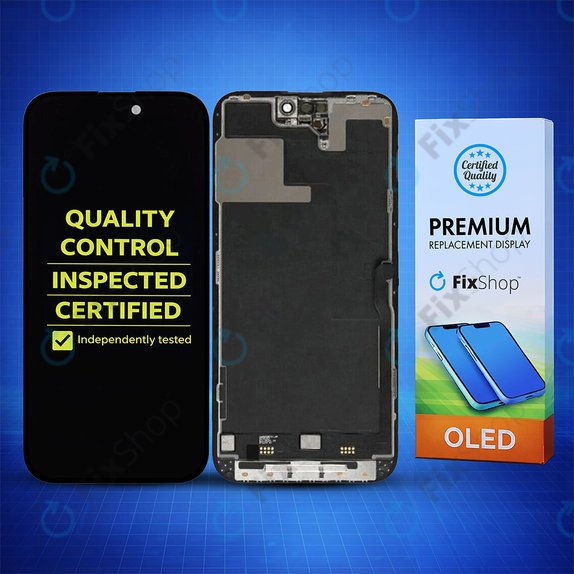 Apple iPhone 14 Pro - Écran LCD + Écran Tactile + Cadre Hard OLED FixPremium