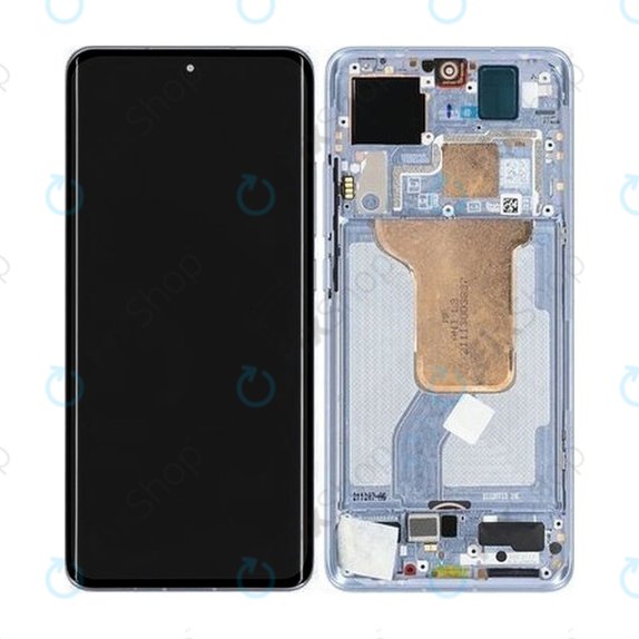 Xiaomi 12, 12X - Écran LCD + Écran Tactile + Cadre (Bleu) - 5600040L3A00 Genuine Service Pack