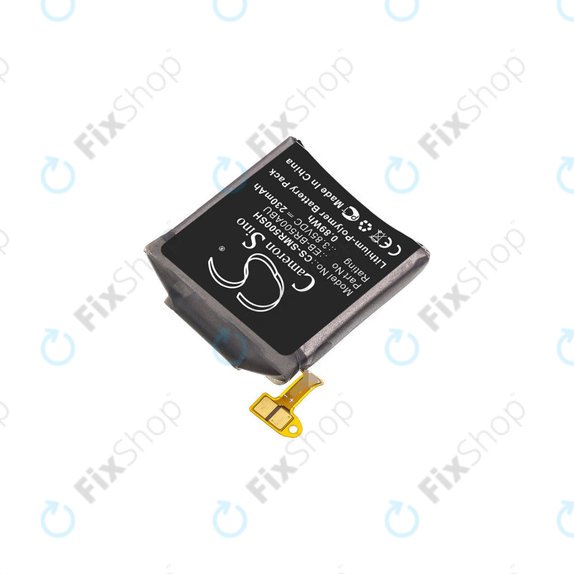 Batterie pour Samsung Galaxy Watch Active R500, 230mAh, Li-Pol, 3.85 V, EB-BR500ABU, HQ