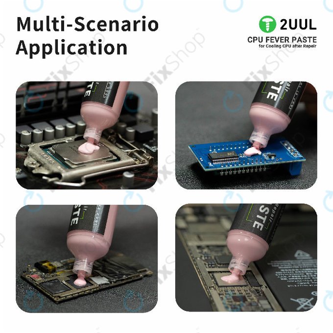 Pâte thermique pour CPU, refroidissement, 2UUL SC10, 50g