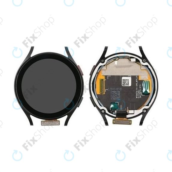 Samsung Galaxy Watch 4 44 mm R870 R875 - Écran LCD + Écran tactile + Cadre (Noir) - GH97-26410A Genuine Service Pack