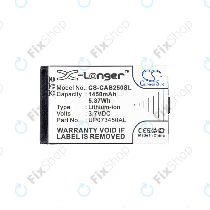 Caterpillar CAT B25 - Batterie UP073450AL 1450mAh HQ