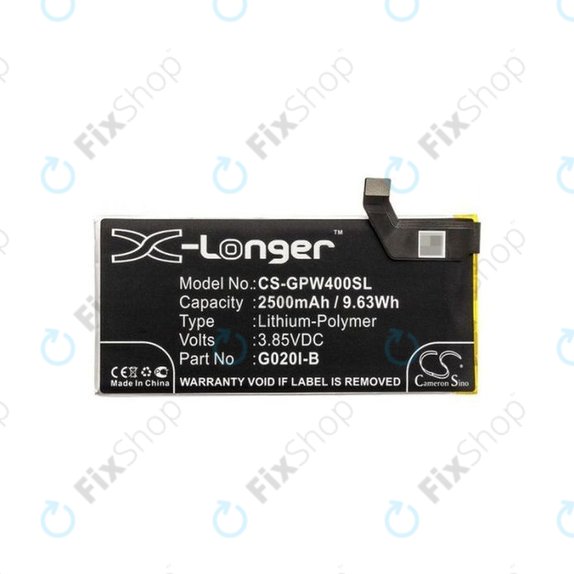 Google Pixel 4 - Batterie G020I-B 2500mAh HQ