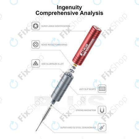 Mechanic KING KONG+ - Set de tournevis Torx, Tri-point, Cross - 6pcs