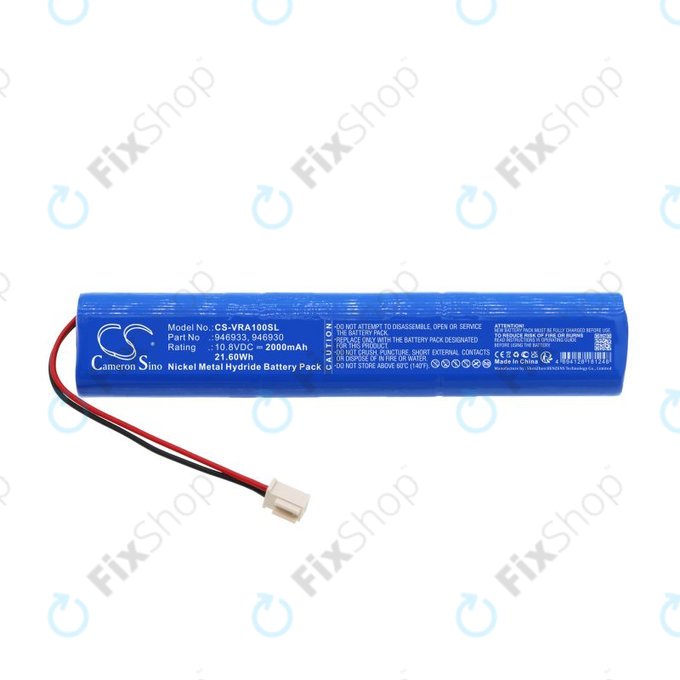 Batterie pour Velux Rollladen Antrieb, Solar Rollladen, 2000mAh, Ni-MH, 10.8V, 946933, HQ