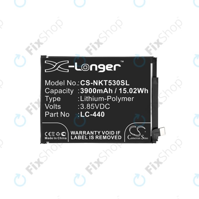 Nokia 5.3 - Batterie LC-440 3900mAh HQ