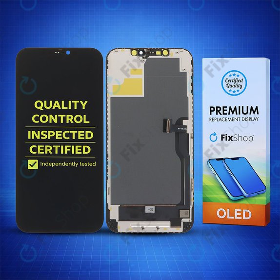 Écran Soft OLED pour iPhone 12 Pro Max, Tactile avec cadre, DIAGNOSTIC