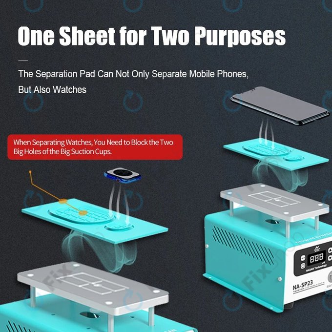 Nasan NA-PAD8 - Tapis en silicone pour le démontage des écrans LCD