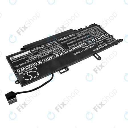 Batterie pour Dell Latitude 7310 2-in-1, 7400 2-in-1, 6750mAh, Li-Pol, 7.6V, NF2MW, HQ