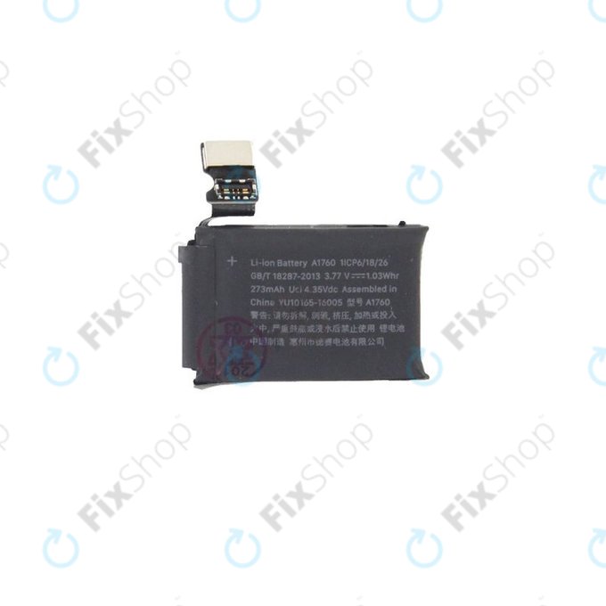 Apple Watch 2 38 mm - Batterie 273 mAh Refurbished