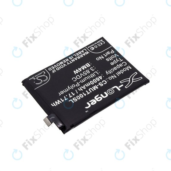 Batterie pour Xiaomi Mi 10T Lite 5G, 4600mAh, Li-Pol, 3.85 V, BM4W, HQ