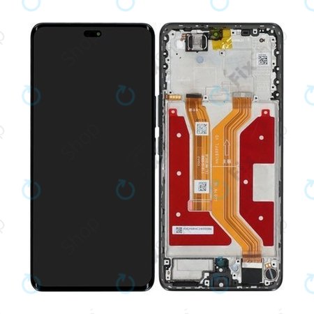 Honor Magic7 Lite - Écran LCD + Écran tactile + Cadre (Titanium Black) - 0235AMMM Genuine Service Pack