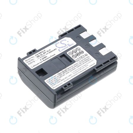 Batterie pour Canon EOS 350D, 400D, PowerShot S30, S60, S80, 600mAh, Li-Ion, 7.4V, NB-2LH, HQ