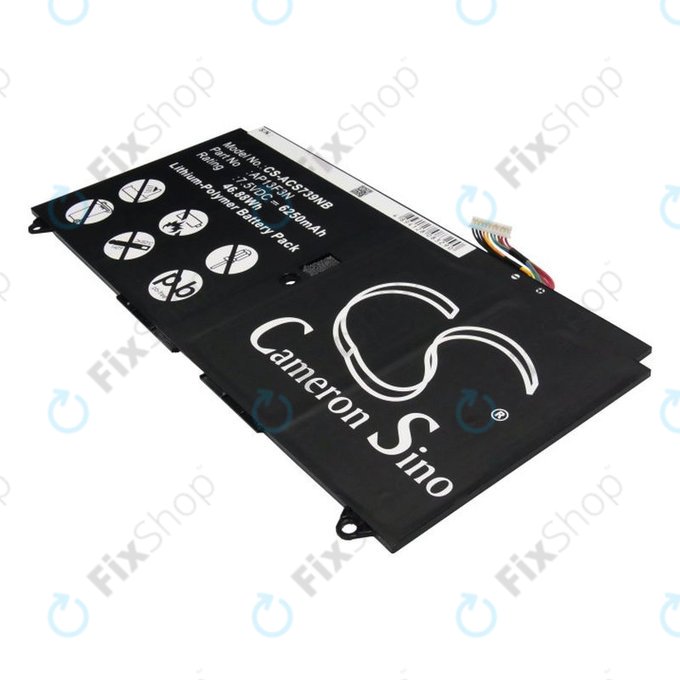 Batterie pour Acer Aspire S7, 6250mAh, Li-Pol, 7.5V, AP13F3N, HQ