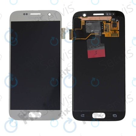 Samsung Galaxy S7 G930F - Écran LCD + Écran Tactile (Black) - GH97-18523A, GH97-18761A, GH97-18757A Genuine Service Pack