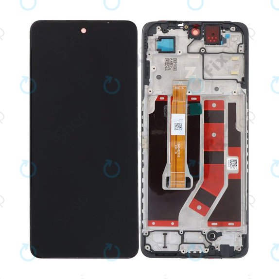 Oppo A98 - Écran LCD + Ecran Tactile + Cadre (Cool Black) TFT