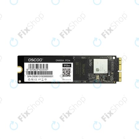 Oscoo ON900A PCIe - SSD 512 Go - MacBook Air, Pro (Fin 2013 - 2017)
