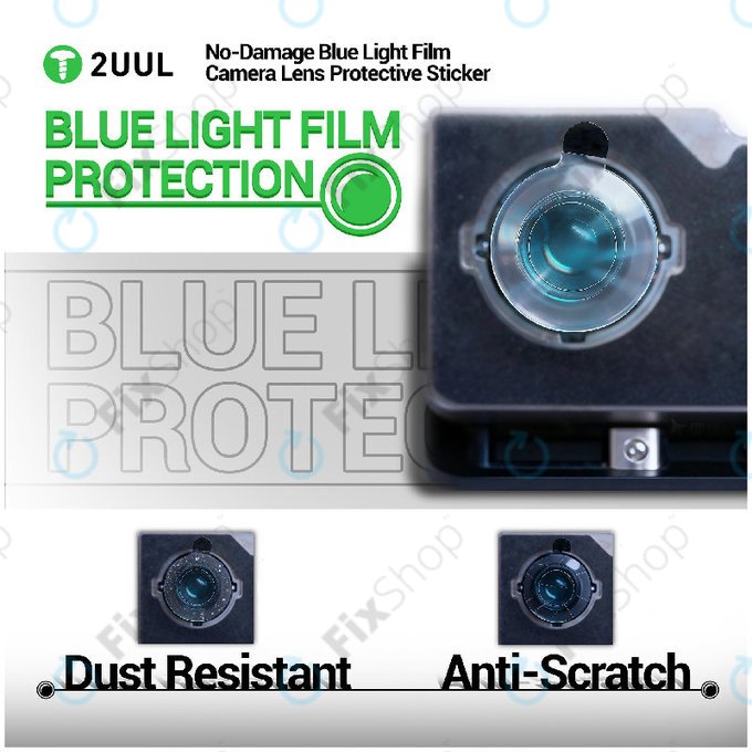 Stickers de protection lentille caméra (anti-lumière bleue), 2UUL DA33, 500 pcs/pack