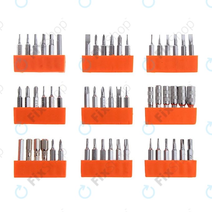 Jakemy JM-8126 - Jeu de tournevis interchangeables 58 en 1