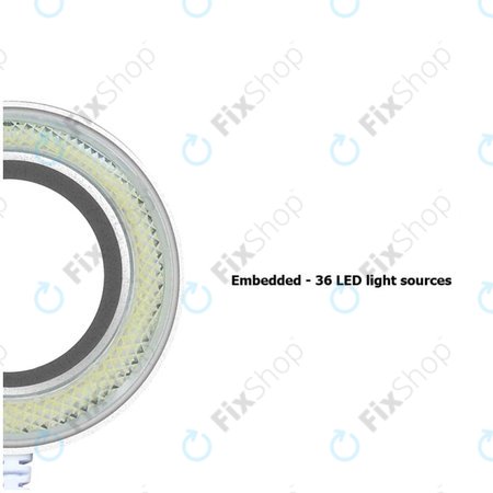 Sunshine SS-033C - Miroir anti-poussière + lumière LED réglable