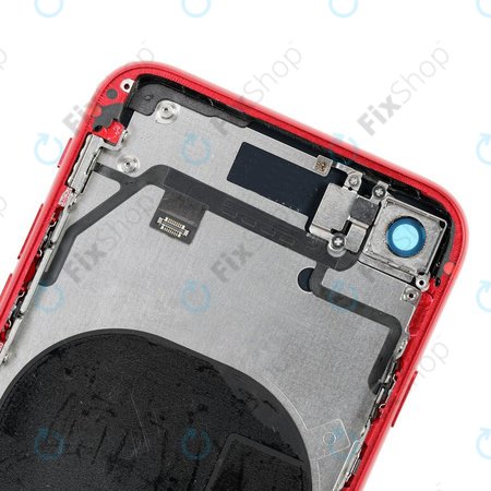 Apple iPhone 8 - Petites pièces du boîtier arrière (rouge)