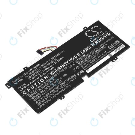 Batterie pour Lenovo IdeaPad 3, Duet 3, 3850mAh, Li-Pol, 7.68V, L19C2PD7, HQ