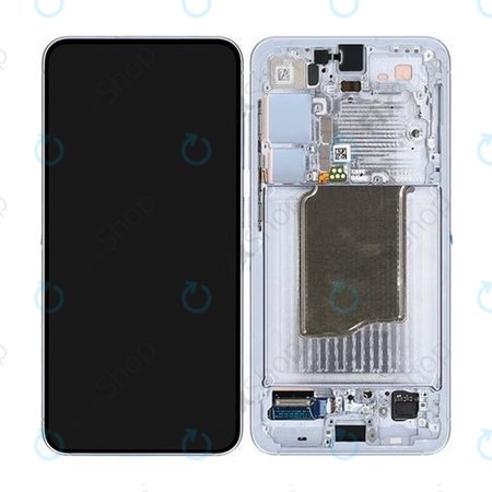 Samsung Galaxy S25 - Écran LCD + Écran tactile + Cadre (Icy Blue) - GH82-36329C Genuine Service Pack
