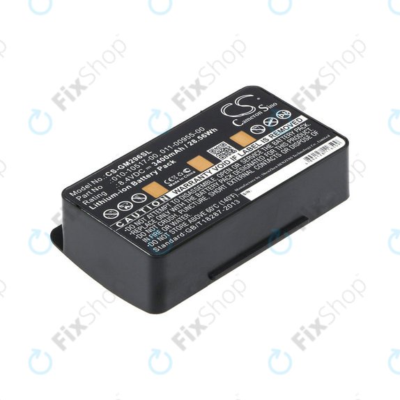 Batterie pour Garmin GPSMAP, 3400mAh, Li-Ion, 8.4V, 010-10517-00, HQ