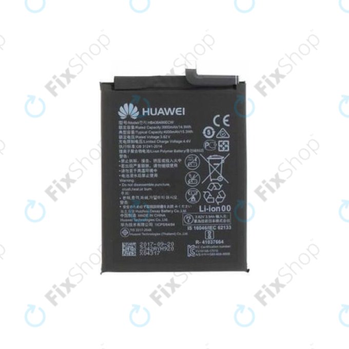 Huawei P Smart Z, Honor 9X, P20 Lite (2019) - Batterie HB446486ECW 3900mAh - 24022915
