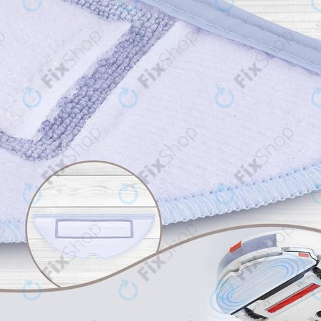 Xiaomi Roborock S7, S7+, S7 MaxV, S7 MaxV Ultra, S8, S8+, T7S Plus - Chiffon de vadrouille (microfibre)