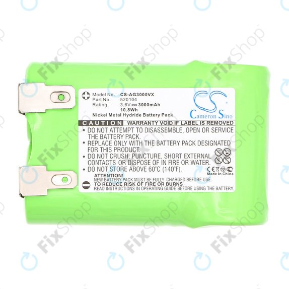 AEG Electrolux Junior 3000 - Batterie 520104 Ni-MH 3.6V 3000mAh HQ