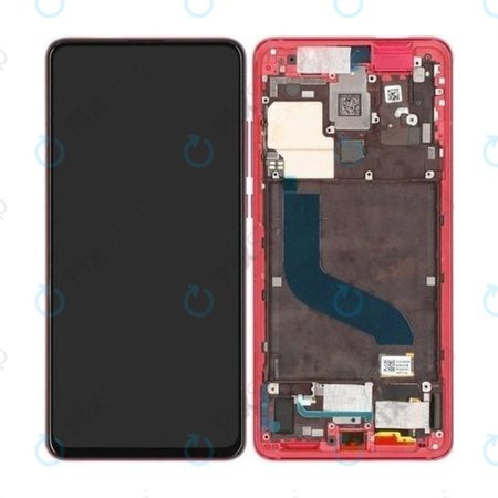 Xiaomi Mi 9T, Mi 9T Pro - Écran LCD + Ecran Tactile + Cadre (Flamme Rouge) - 560910014033, 560910013033 Genuine Service Pack