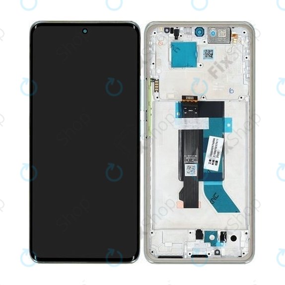 Xiaomi Redmi Note 14 Pro 5G 24090RA29G - Écran LCD + Écran tactile + Cadre (Coral Green) - 56002500O1600 Genuine Service Pack