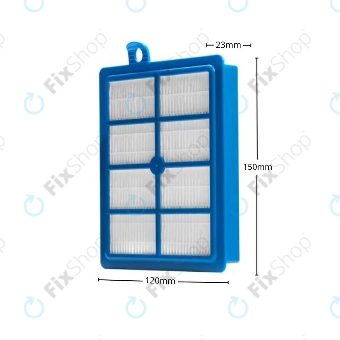 Filtre HEPA, 2 pièces pour Electrolux, AEG, Philips, Tornado, Volta