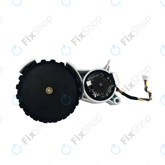 Xiaomi Mijia E10, E12, Mi Robot Vacuum Mop 2 Lite, 2 Pro - Roue avec moteur (gauche) (Blanc)