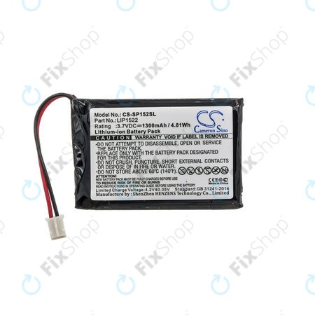 Sony Playstation 4, 4 Pro, 4 Slim - Batterie manette Dualshock 4 LIP1522 1300mAh HQ