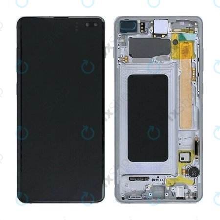 Samsung Galaxy S10 Plus G975F - Écran LCD + Écran tactile + Cadre (Prisme Noir) TFT