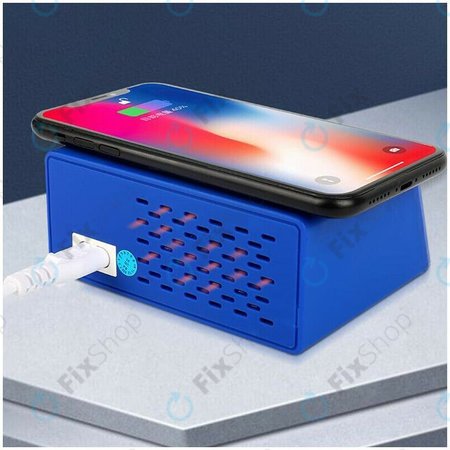 Mechanic iCharge 8 Pro - Station de recharge USB USB-C, USB 3.0 et chargeur sans fil