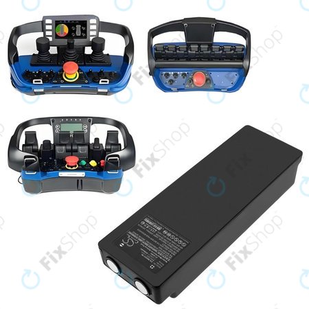 Batterie pour Palfinger, Scanreco, 3000mAh, Ni-MH, 7.2V, RSC7220, HQ