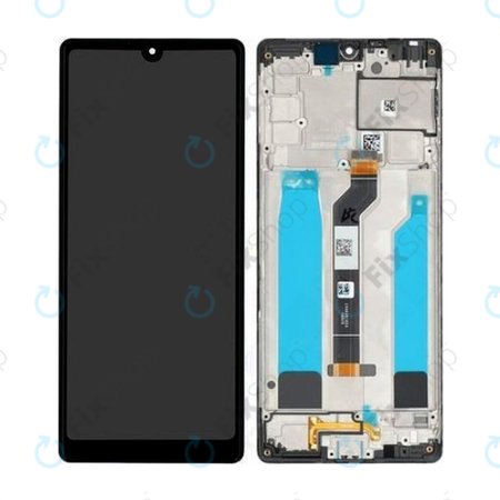 Sony Xperia L4 - Écran LCD + Ecran Tactile + Cadre (Noir) - A5019463A Genuine Service Pack