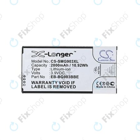 Samsung Galaxy S5 Neo G903F - Batterie EB-BG903BBE 2800mAh HQ