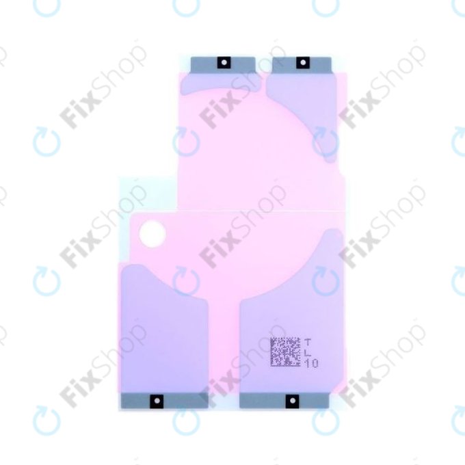 Apple iPhone 12 Pro Max - Petites pièces du boîtier arrière (argent)