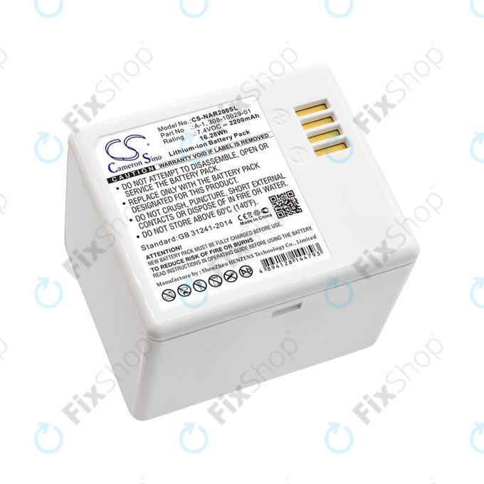 Batterie pour Arlo Pro, Arlo Pro 2, Netgear, 2200mAh, Li-Ion, 7.4V, A-1, HQ