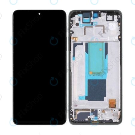 Xiaomi Redmi Note 11 Pro+ 5G 220333QAG - Écran LCD + Écran Tactile + Cadre (Noir Mystérieux) - 560001K16U00 Genuine Service Pack