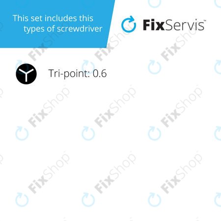 Nanch 6in1 Portable - Tournevis de précision en acier au vanadium