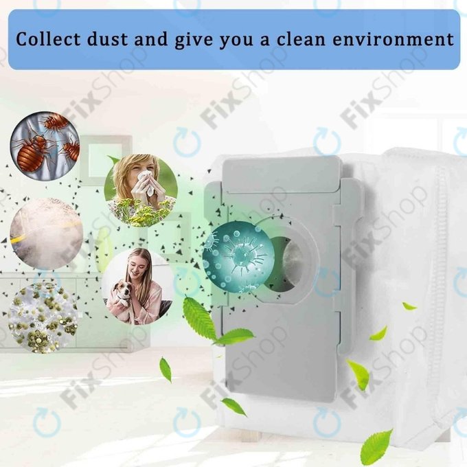 iRobot Roomba e-series, i-series, j-series, s-series - Sac a poussiere (3 pieces)